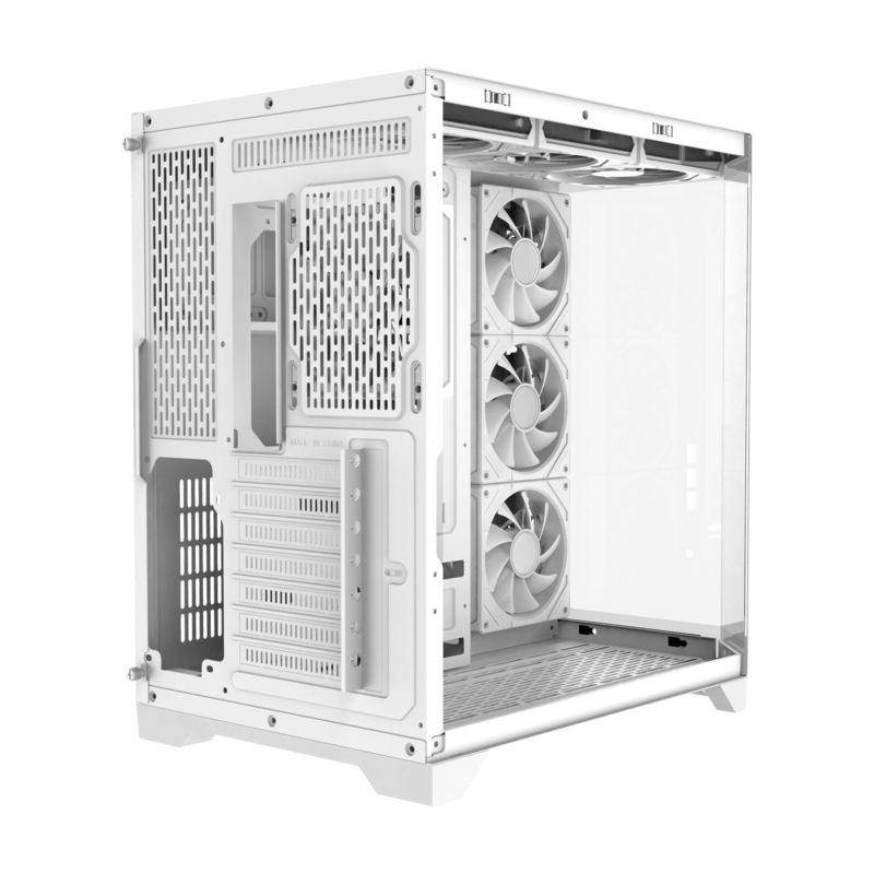 GAMEMAX HYPE-A White ATX ARGB GAMING CASE GAMEMAX HYPE-A White ATX ARGB GAMING CASE
